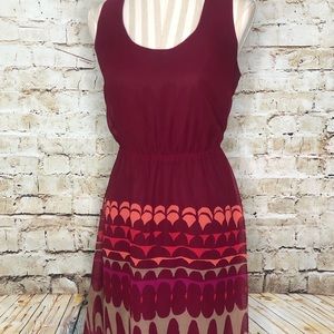 Burgundy sundress